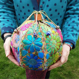 Textile Treasure Pod Free Machine Embroidery Vibrant & Colourful & Large