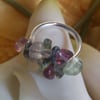Fluorite elasticated ring