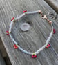 Cute Summer Cherry Beaded Bracelet