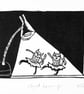 Night Dancing - lino print - Image 4