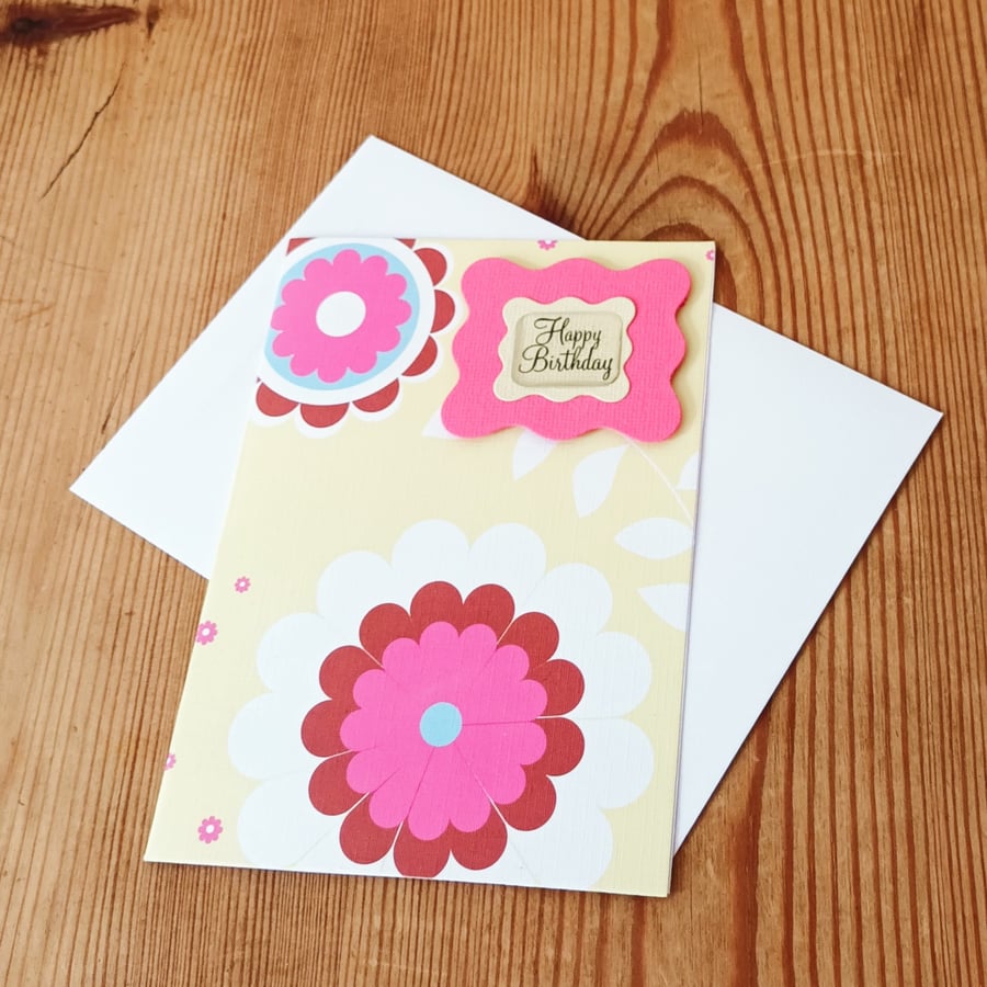 Floral Birthday Card