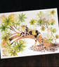 A Lazy Leopard A3 Art Print - Image 2