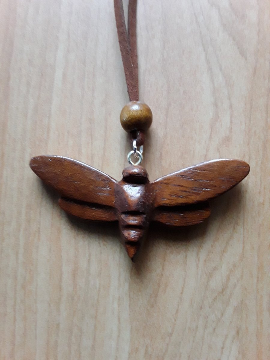 Moth Necklace, Pendant 
