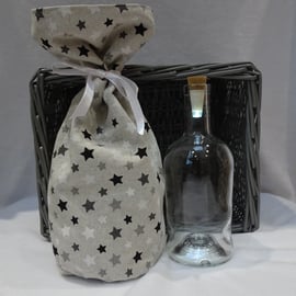 Sparkle Stars Gin Bottle Bag