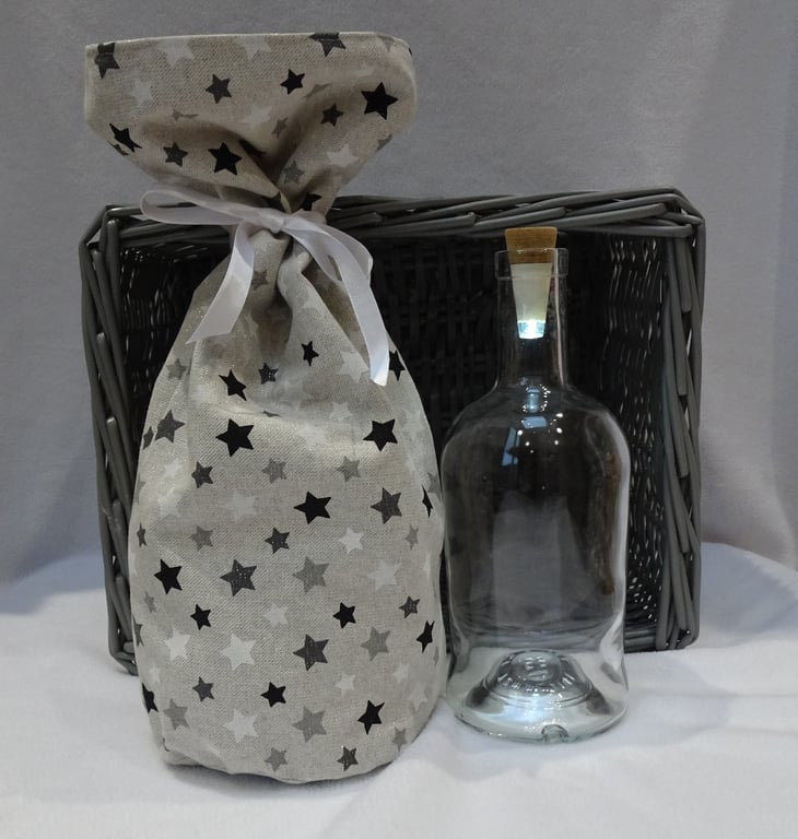 Sparkle Stars Gin Bottle Bag