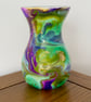 Abstract Resin-Glass Vase - Image 2