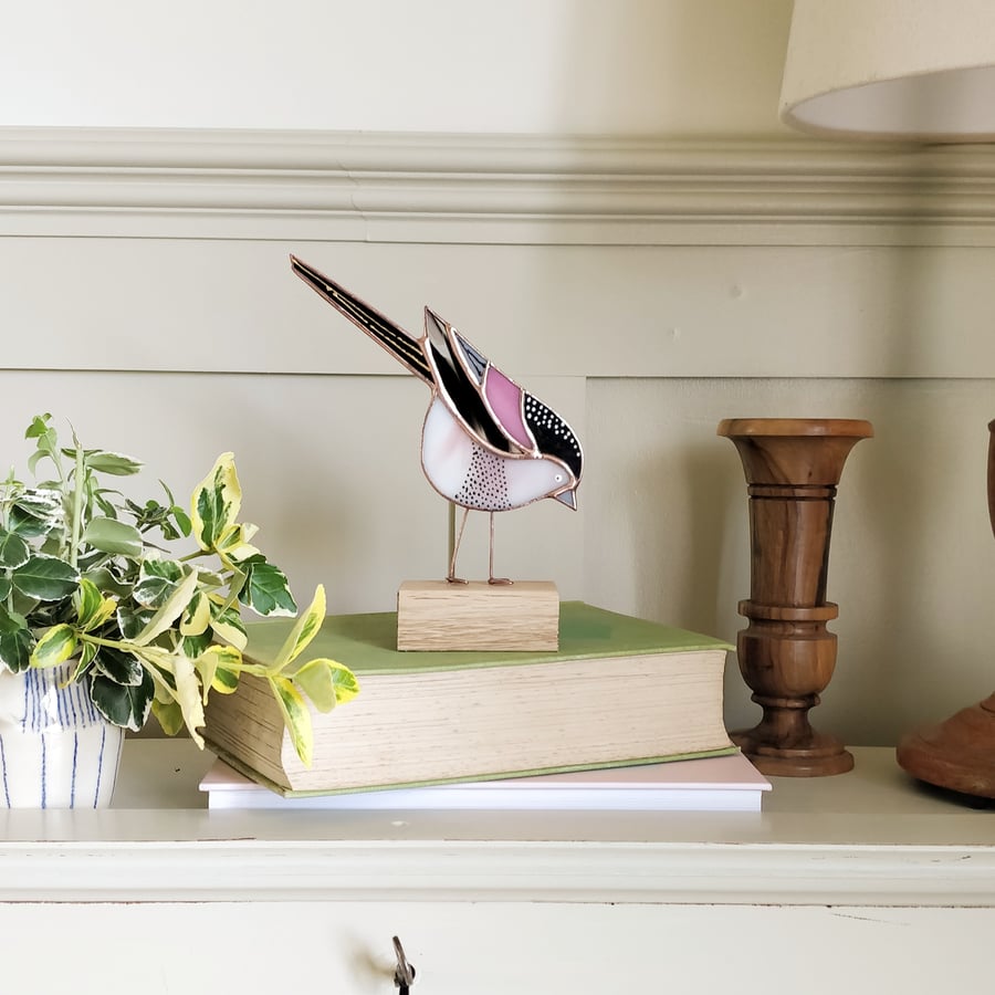 Copper edition  Longtailed Tit (tail up) 