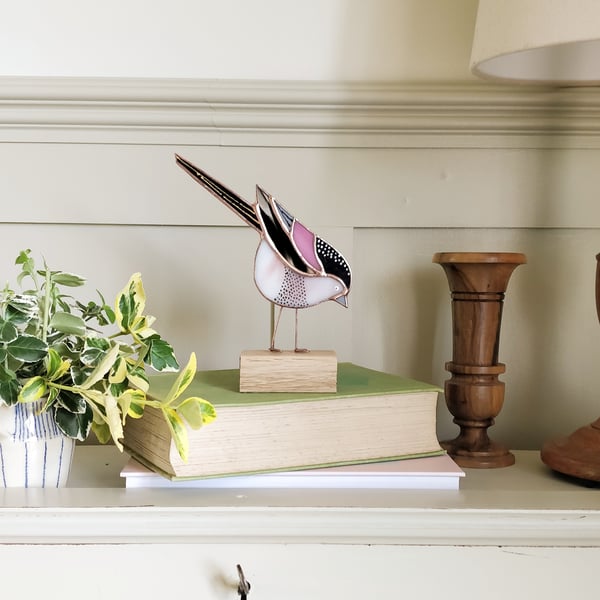 Copper edition  Longtailed Tit (tail up) 