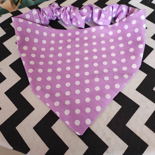 Handmade dog bandana 
