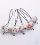 Lampwork Stitch Markers - Bench Sweepings - Image 3