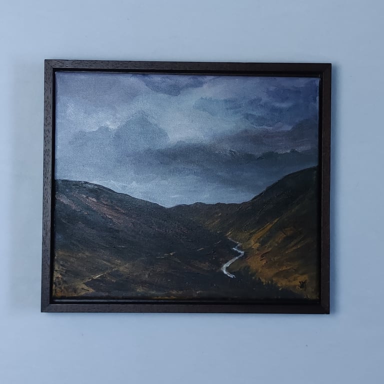 Glen Lochsie, Cairngorms Scottish highlands October landscape