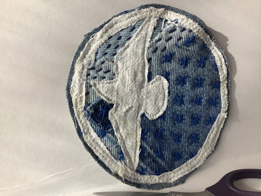 Dove of peace patch. 