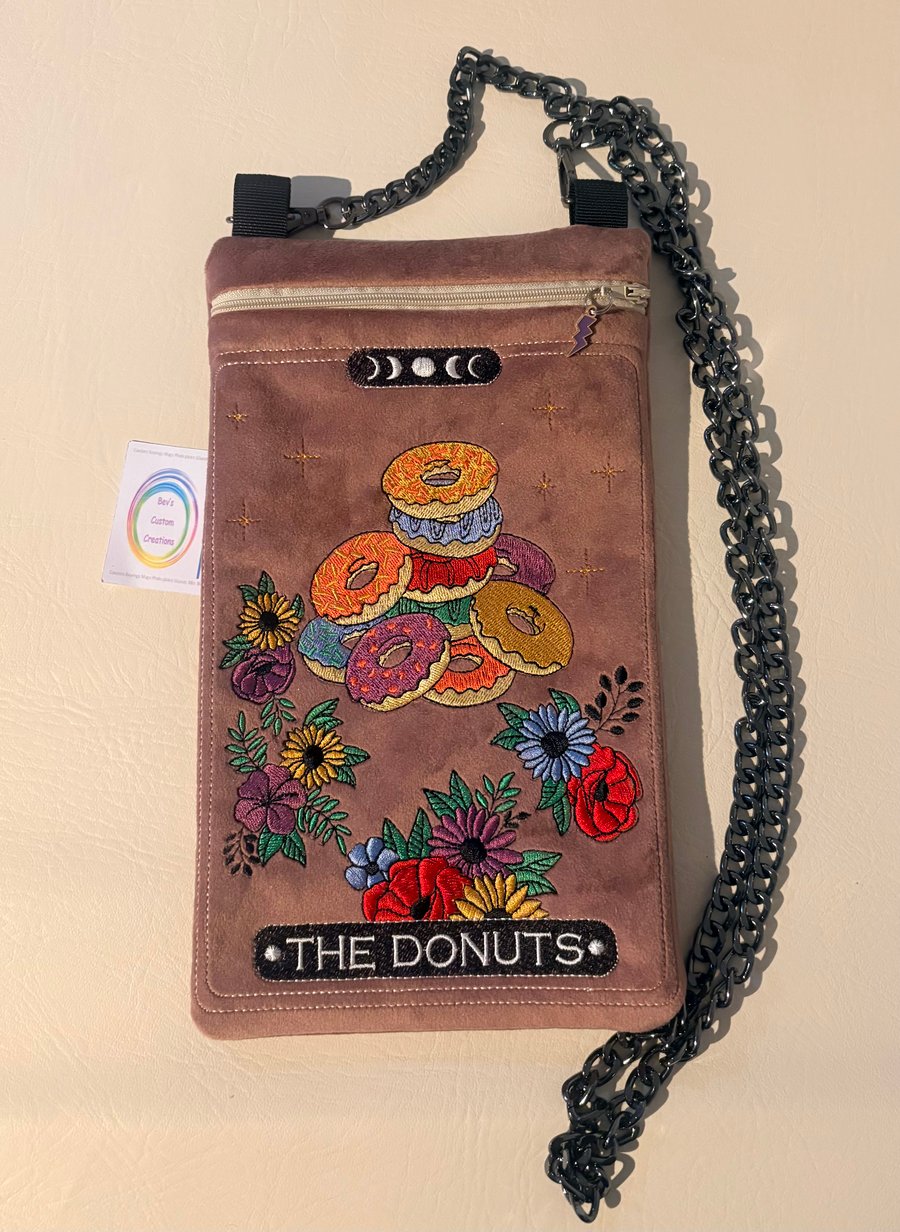 Embroidered Tarot inspired - The Donuts - Velour 