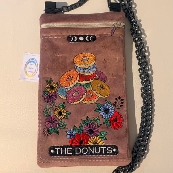 Embroidered Tarot inspired - The Donuts - Velour 