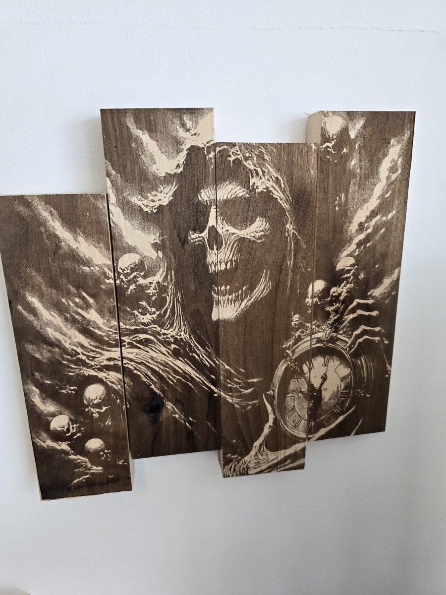 Angel of death wall art