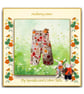 Orange Flowered Dungarees to fit the Little Nippers and Bunny Hugs 