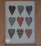 Summer Seconds   Embroidered Textile Heart Framed  - Image 3
