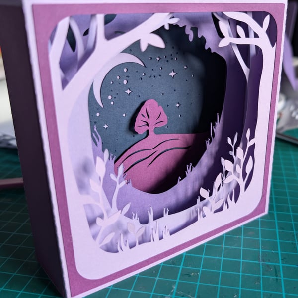 Enchanted Forrest 3D Birthday Card