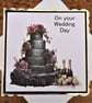 C4750  Gothic Wedding Card - Image 5