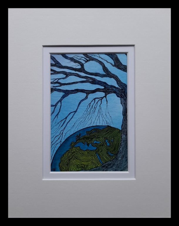 Reaching Out, an original painting