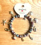 Handmade Charm Bead Bracelet