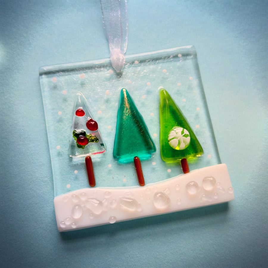 Snow Scene Christmas decoration