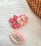 Set of 2 Crochet Hair Clips Summer Seconds   - Image 3