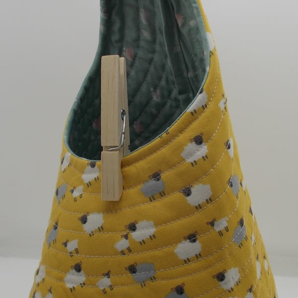 Peg Bag - Ewe Mustard