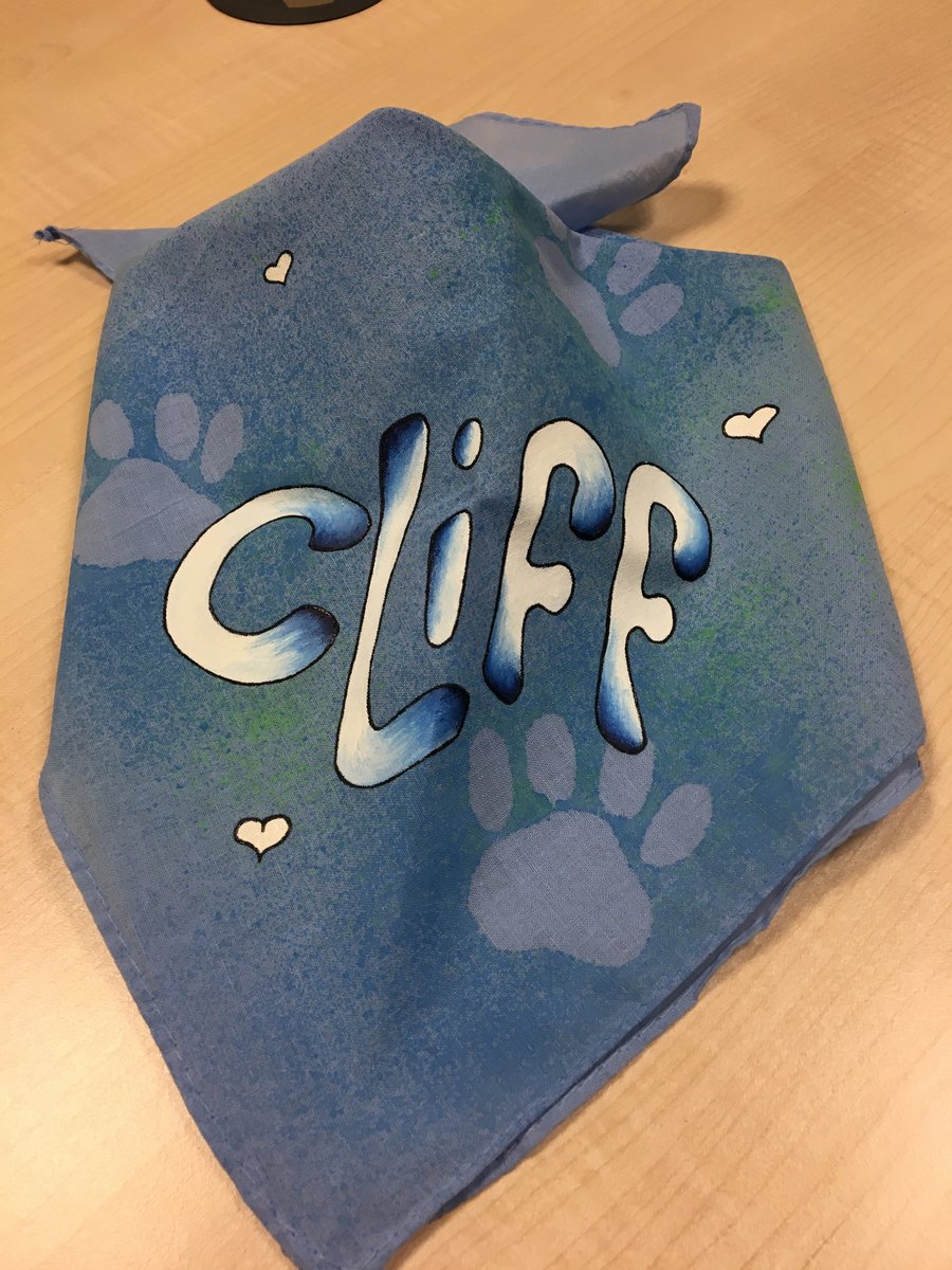 CUSTOMISED DOG BANDANA