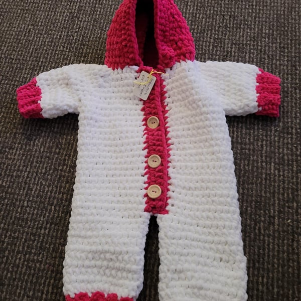 Super soft baby snowsuit