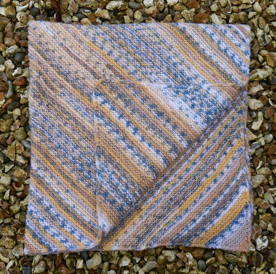 Sale - Hand Knitted Blanket 