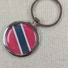 Trinidad & Tobago Flag Keyring