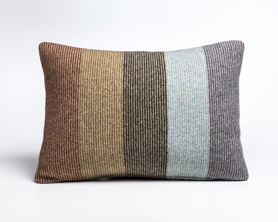 Large 100 % Felted Merino Lambswool Cushion