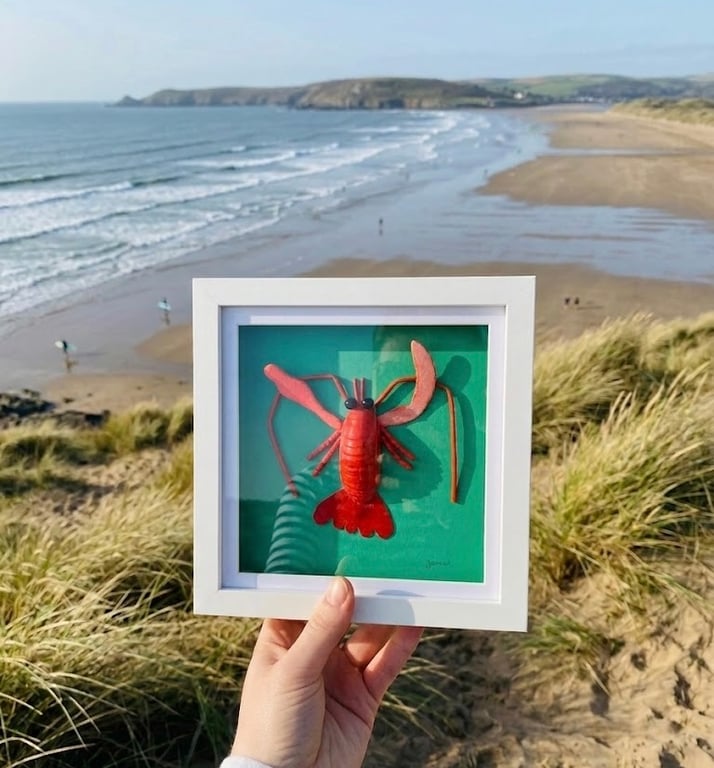 Beach Plastic Lobster