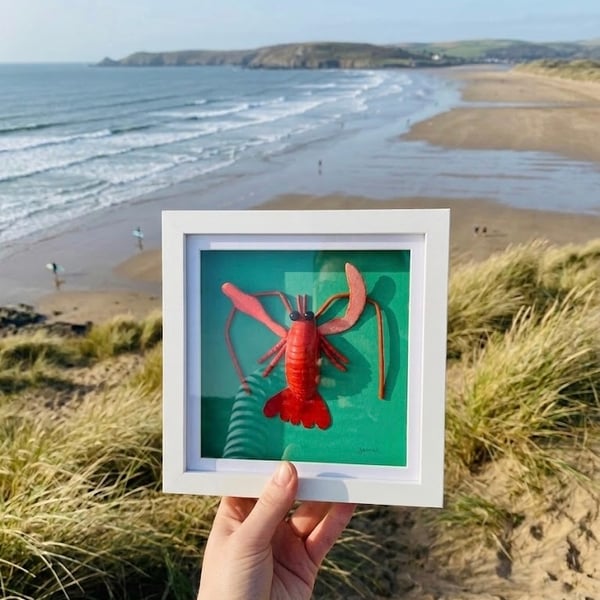 Beach Plastic Lobster