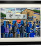 Matlock. Framed & Unframed Art Print Town Football FC, Causeway Ln Stadium Gift - Image 1