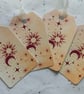 Set of 4 Celestial Gift Tags - Image 1