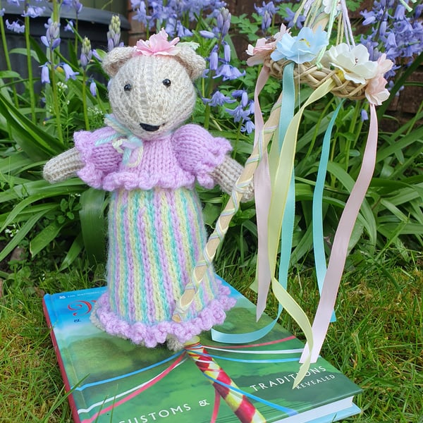 May , a Hand Knitted Mouse 
