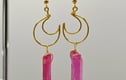 Crescent moon earrings
