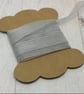 Silver Organza Ribbon 15mm  - Image 1