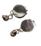 Sterling Silver Earrings with Natural Sapphire Rose Cut Gemstones Jewellery Gift - Image 7