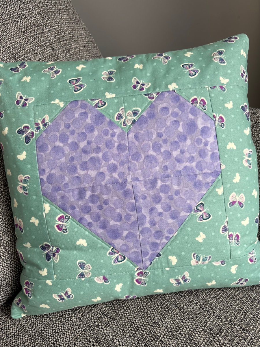 Fairy Nights Cushion with a Heart