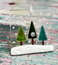 Snow Scene Christmas decoration