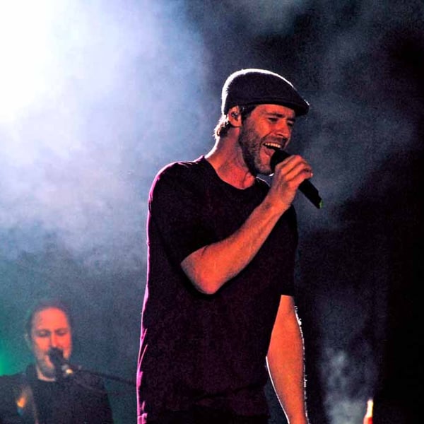 Howard Donald Perfoming Live With Take That Photograph Print