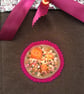Hand Embroidered Felt Bag - Image 3