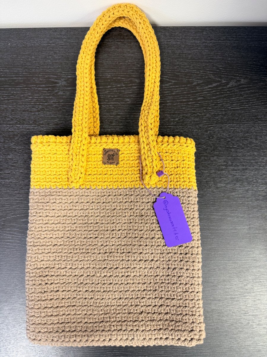 Handmade macrome bag