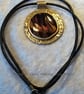 Bronze and Polymer Clay Pendant - Image 4
