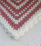 New Born Baby Girl Crochet Blanket.