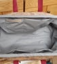 Light brown chenille carpet bag - Image 2
