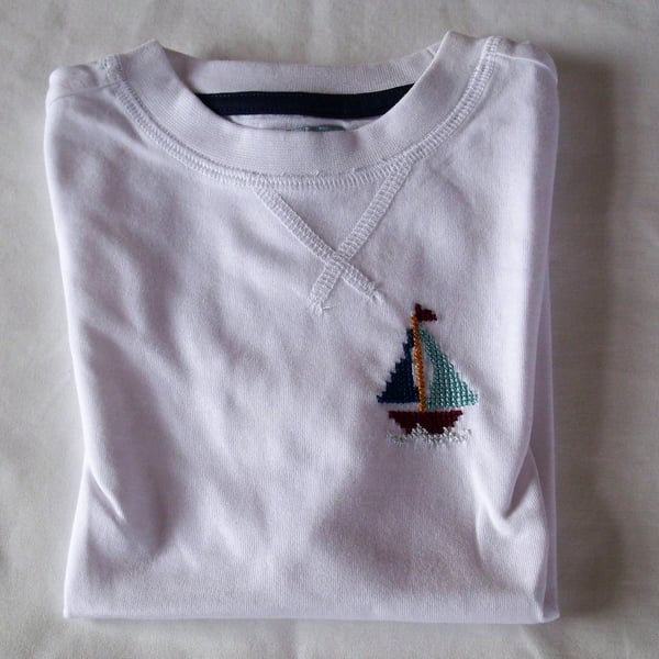 Yacht t-shirt, Age 2-3